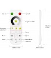 Mando RB1 RF para controlador SPI monocolor