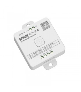 Controlador SP639E Bluetooth RF para tira LED SPI RGBW 5-24V 12A con APP