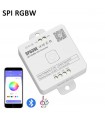 Controlador SP639E Bluetooth RF para tira LED SPI RGBW 5-24V 12A con APP