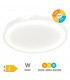 Plafón Led BELAIR 50W 5500LM 120º IP44 CCT