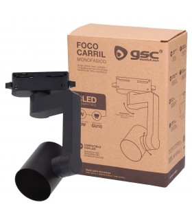 Foco Para Carril Monofásico 1xGU10 IP20 GSC