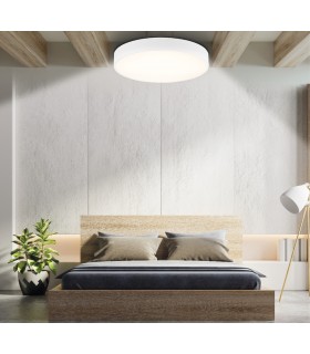 Plafón Led KATAJA Blanco Ø40CM 32W 3564LM 120º IP20