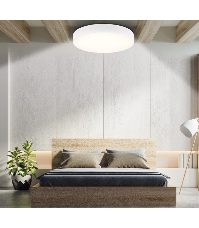 Plafón Led KATAJA Blanco Ø40CM 32W 3564LM 120º IP20