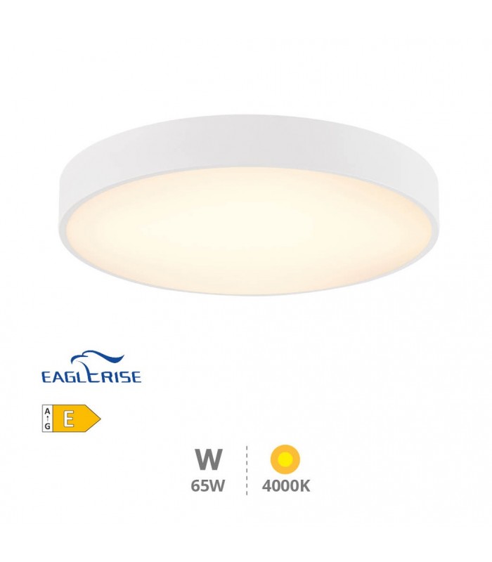 Plafón Led KATAJA Blanco Ø60CM 65W 7344LM 120º IP20