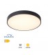 Plafón Led KATAJA Negro Ø60CM 65W 7344LM 120º IP20