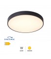Plafón Led KATAJA Negro Ø60CM 65W 7344LM 120º IP20
