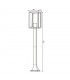 Baliza FLOOR DUCTE 1xE27 IP44 Negro