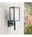 Farol Pared DUCTE 1xE27 IP44 Negro