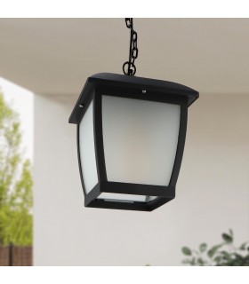 Aplique Colgante HOUSE 1xE27 IP44 Negro