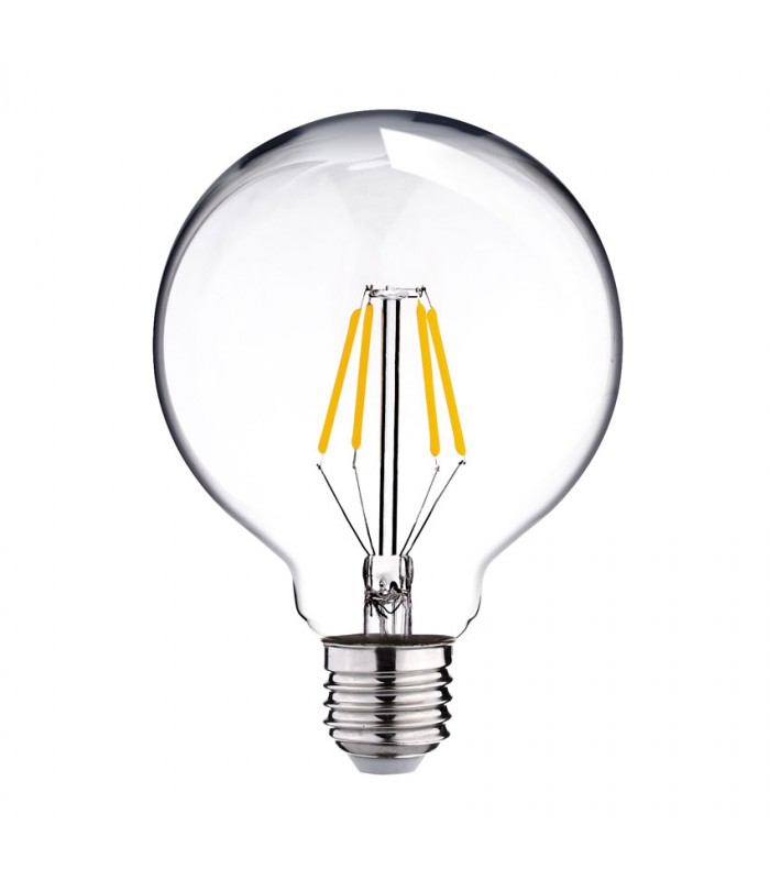 Bombilla Led Filamento G95 6W 690Lm 330º E27