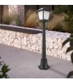 Baliza HOUSE PLUS 1xE27 IP44 Negro