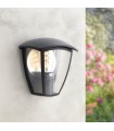 Aplique Pared RONSE 1xE27 IP44 Negro
