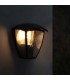 Aplique Pared RONSE 1xE27 IP44 Negro