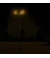 Farola RONSE PLUS 3xE27 IP44 Negro