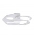 Ventilador ROSE BLANCO DC 24W 3200Lm 4 Aspas CCT