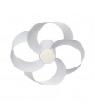 Ventilador ROSE BLANCO DC 24W 3200Lm 4 Aspas CCT