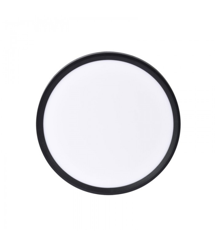 Plafón Led DISAIN Negro 24W 2880LM 120º IP44 CCT