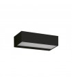 Aplique de Pared Led CACERES Negro 9W 600Lm IP65 CCT