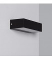 Aplique de Pared Led CACERES Negro 9W 600Lm IP65 CCT