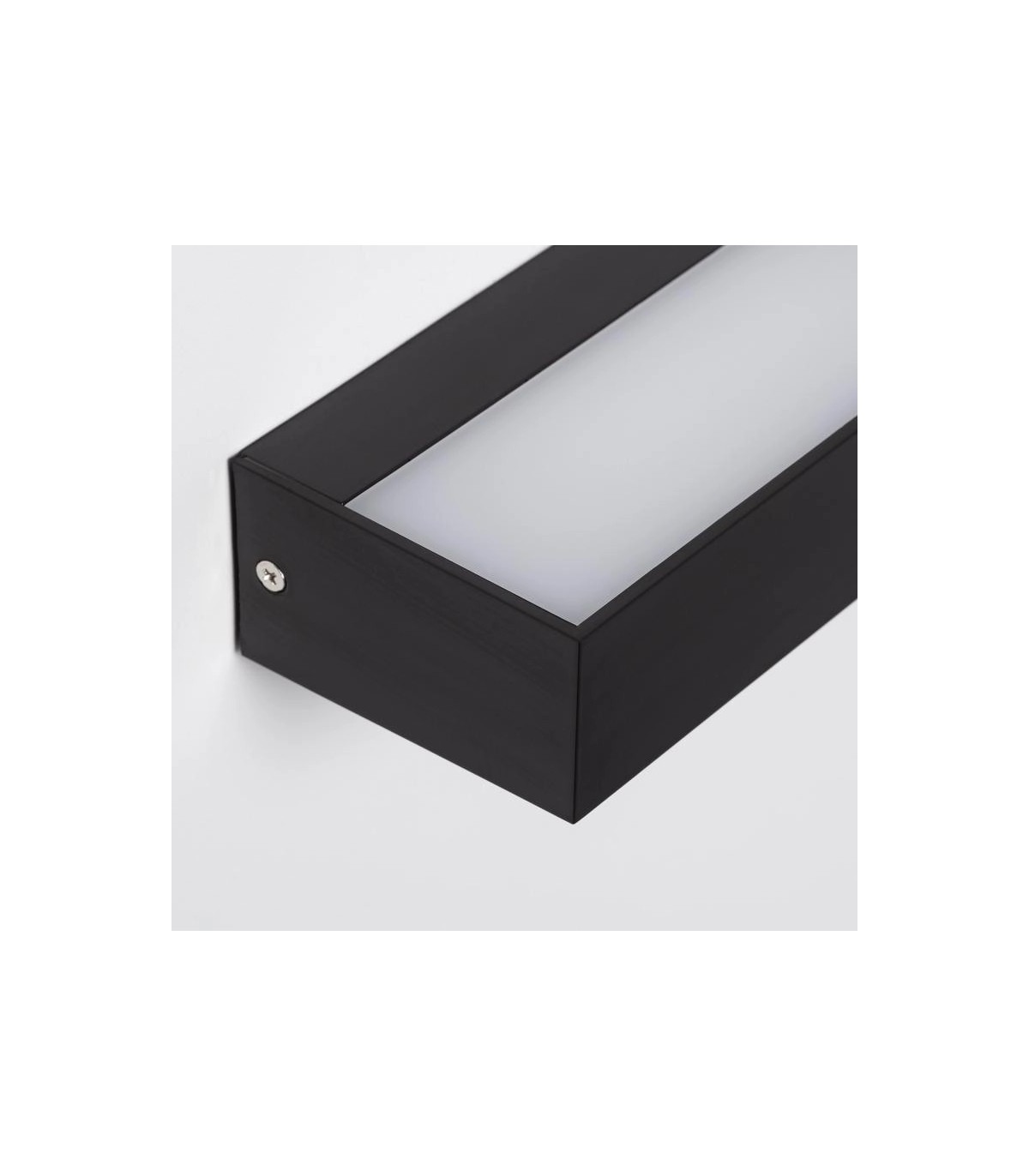 Aplique de Pared Led CACERES Negro 8W 500Lm IP65