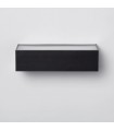 Aplique de Pared Led CACERES Negro 8W 500Lm IP65