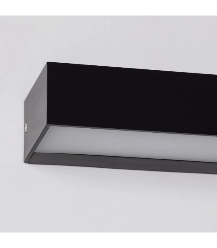 Aplique de Pared Led CACERES Negro 8W 500Lm IP65