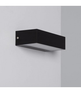 Aplique de Pared Led CACERES Negro 8W 500Lm IP65