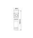 Linterna Led Aluminio 20W 2000Lm IPX4