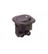 Interruptor unipolar empotrable basculante 6A Negro