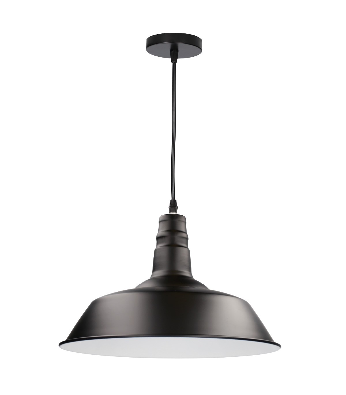 Lámpara Colgante KAYES 1xE27 Negro