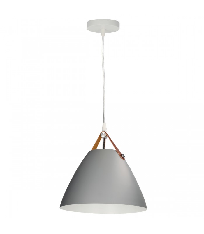 Lámpara Colgante DIANZA 1xE27 Gris