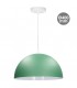 Lámpara Colgante ABALA Ø400 1xE27 Verde