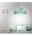 Lámpara Colgante ABALA Ø400 1xE27 Verde
