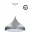 Lámpara Colgante NOLA Ø320 1xE27 Gris