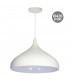 Lámpara Colgante NOLA Ø420 1xE27 Blanco