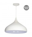 Lámpara Colgante NOLA Ø420 1xE27 Blanco