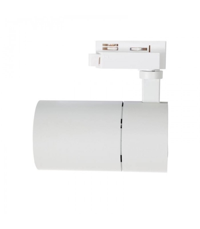 Foco Carril Monofásico ZIOX 30W 3000Lm 36º Blanco Regulable