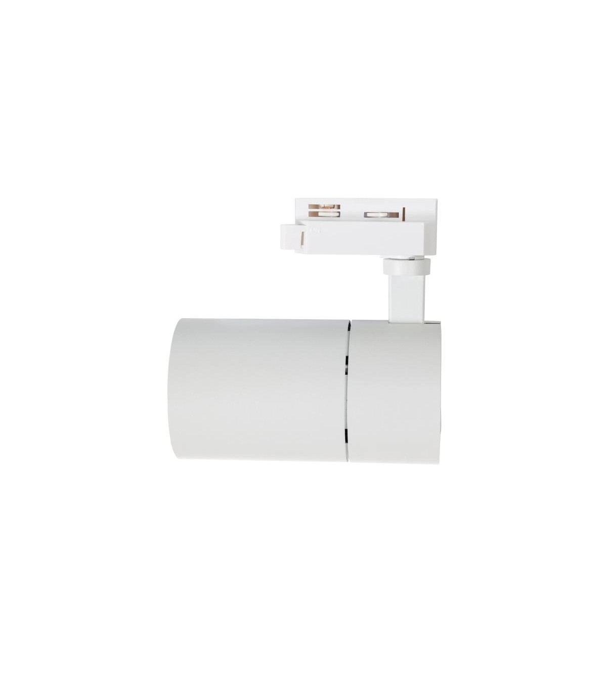 Foco Carril Monofásico ZIOX 30W 3000Lm 36º Blanco Regulable