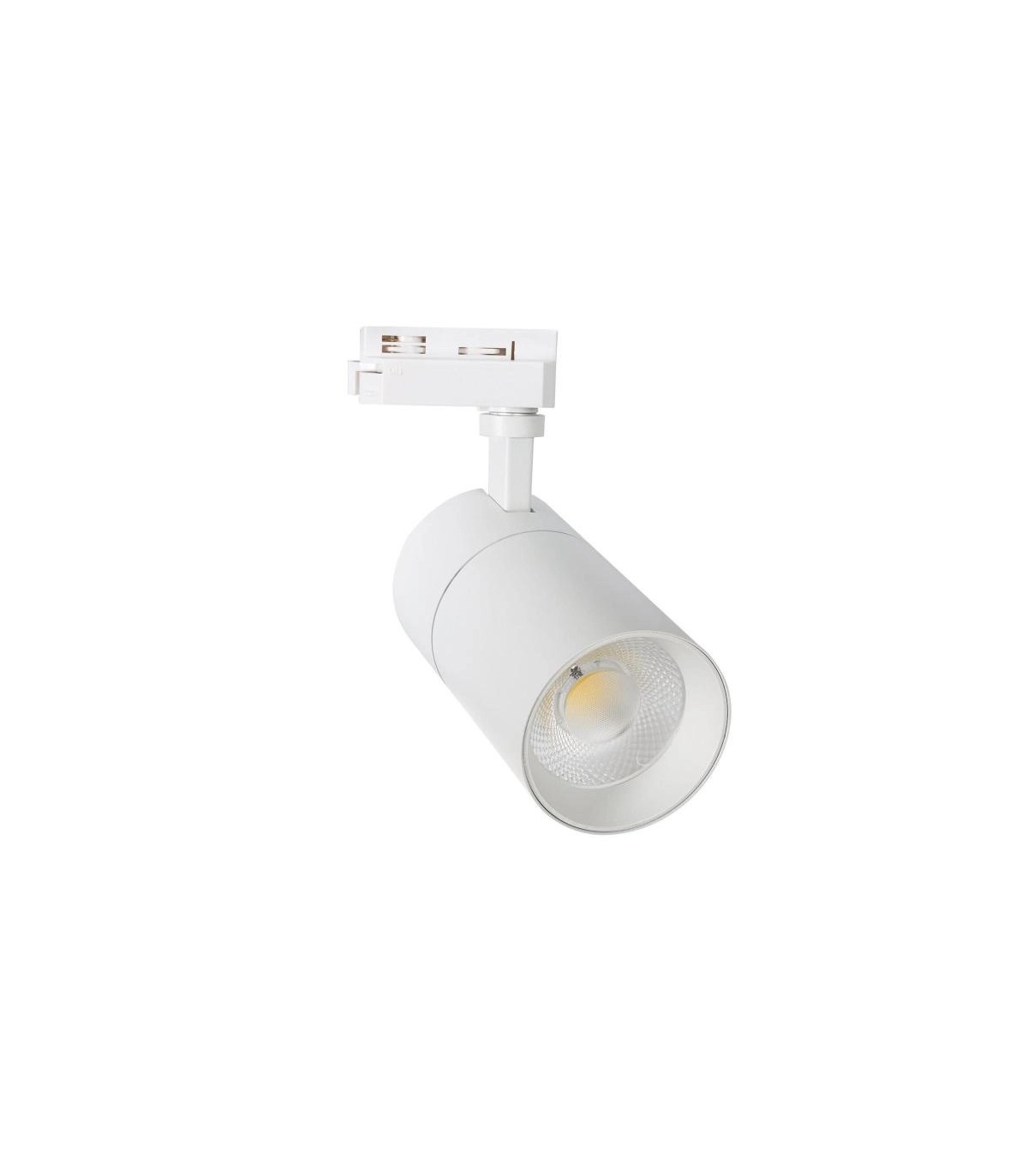 Foco Carril Monofásico ZIOX 30W 3000Lm 36º Blanco Regulable