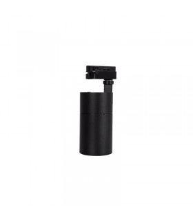 Foco Carril Monofásico ZIOX 30W 3000Lm 36º Negro Regulable