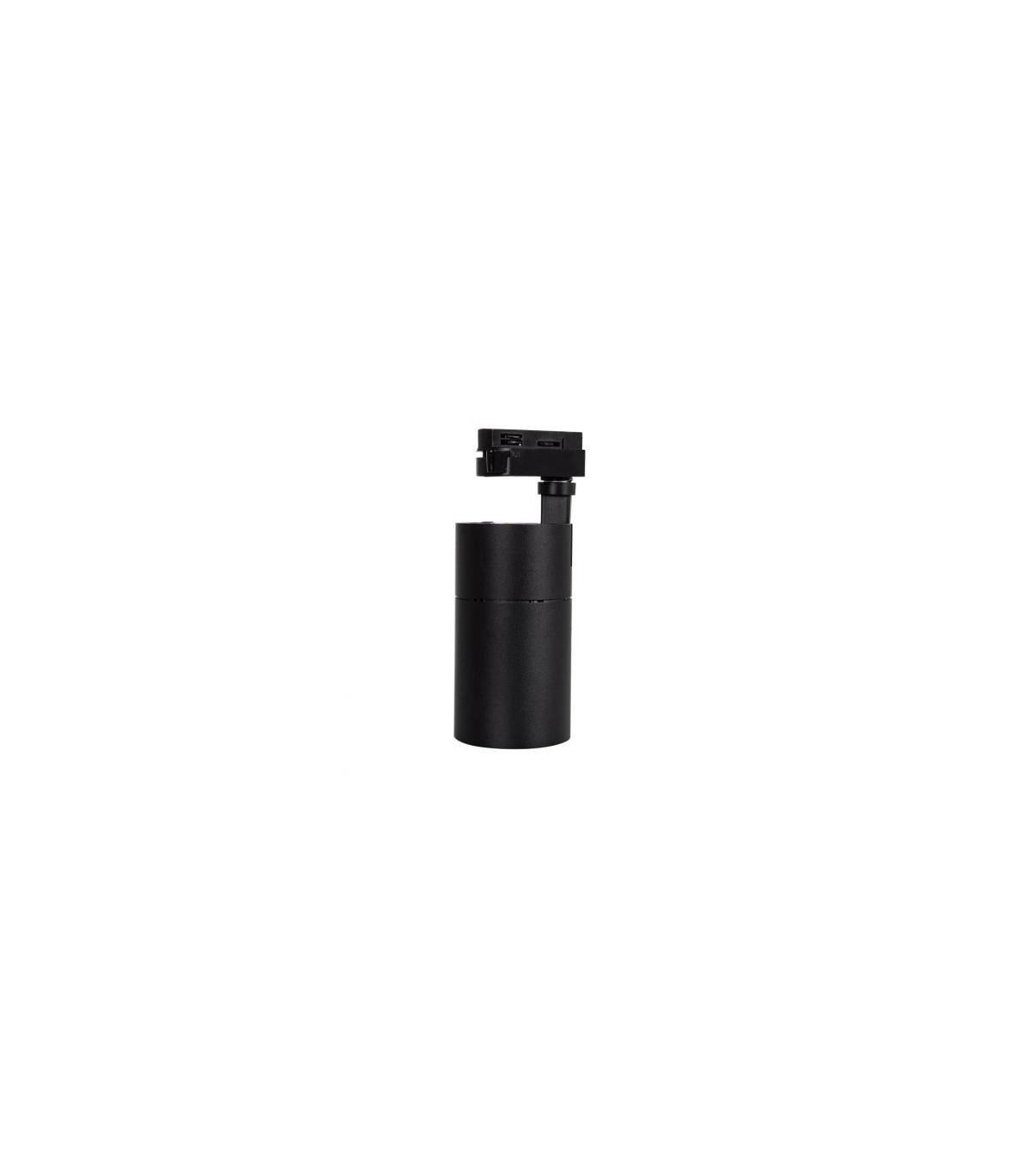 Foco Carril Monofásico ZIOX 30W 3000Lm 36º Negro Regulable