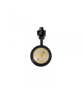 Foco Carril Monofásico ZIOX 30W 3000Lm 36º Negro Regulable