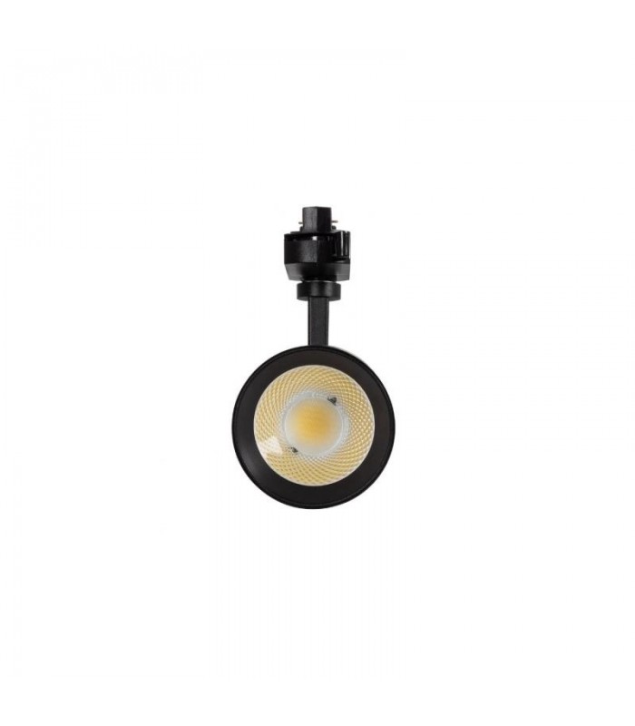 Foco Carril Monofásico ZIOX 30W 3000Lm 36º Negro Regulable