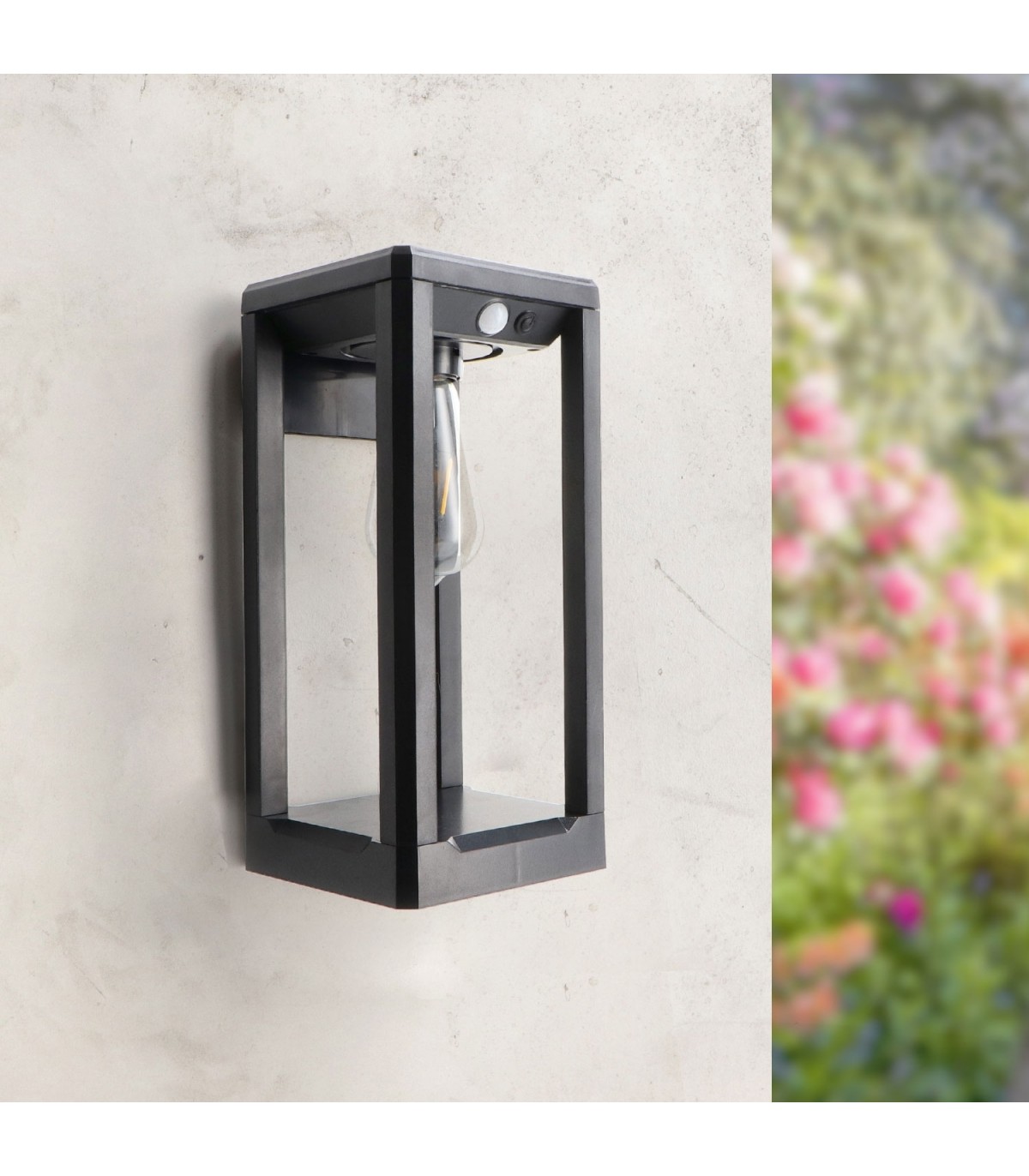 Aplique Led Solar DELHI 2.5W 150Lm 360º IP54
