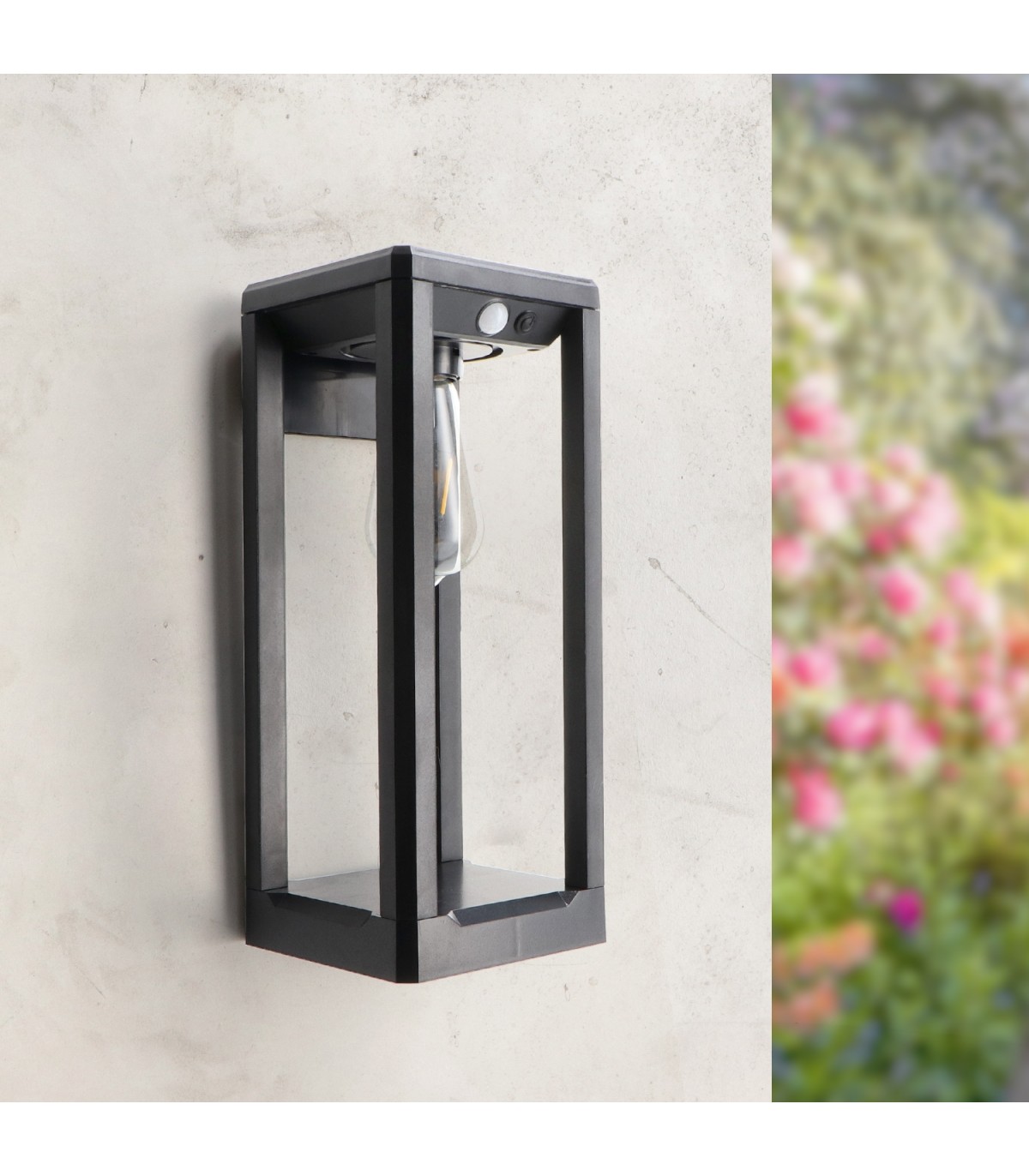 Aplique Led Solar DELHI PLUS 2.5W 150Lm 360º IP54