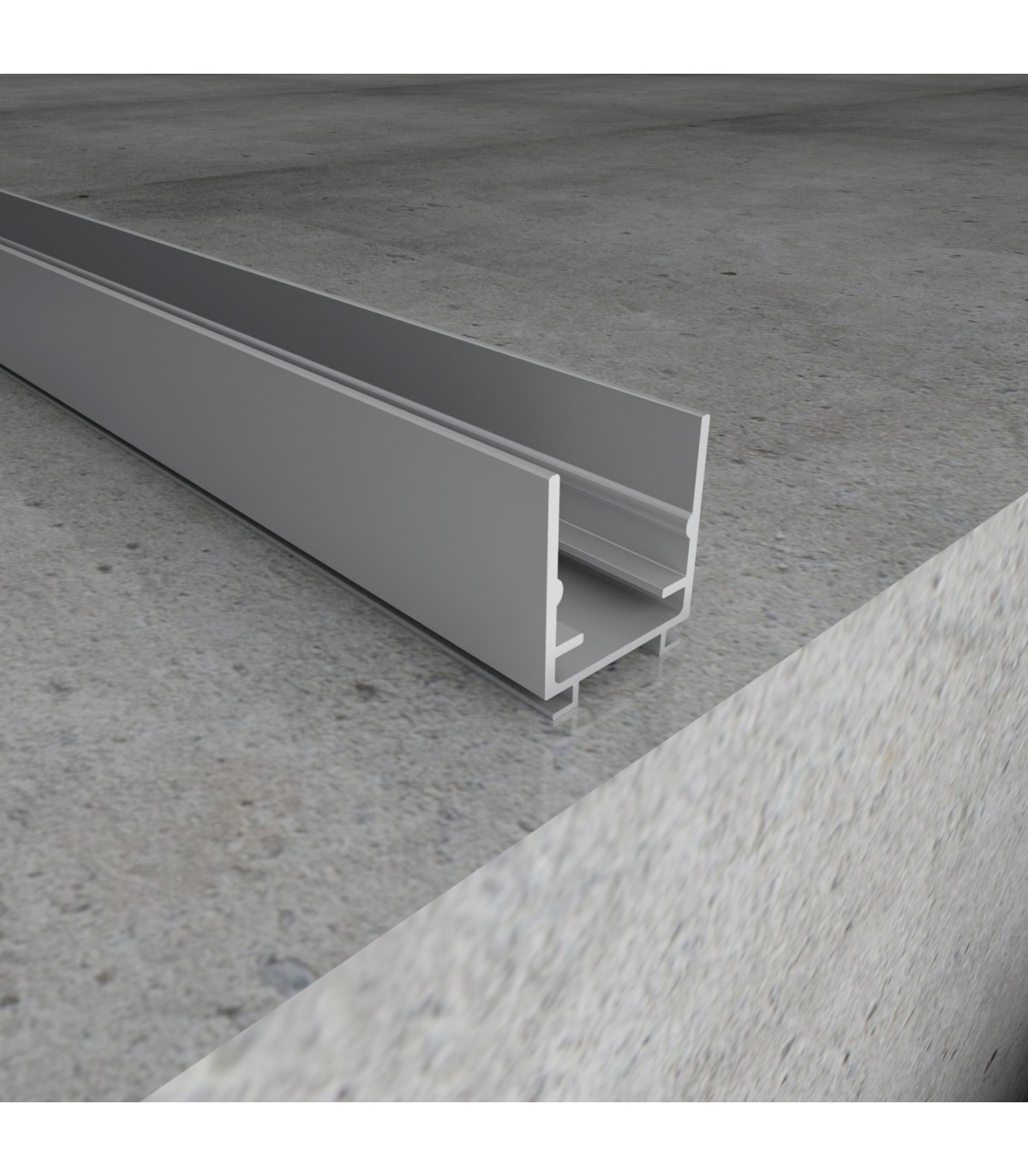 Perfil Aluminio SHOW Superficie -2 Metros-