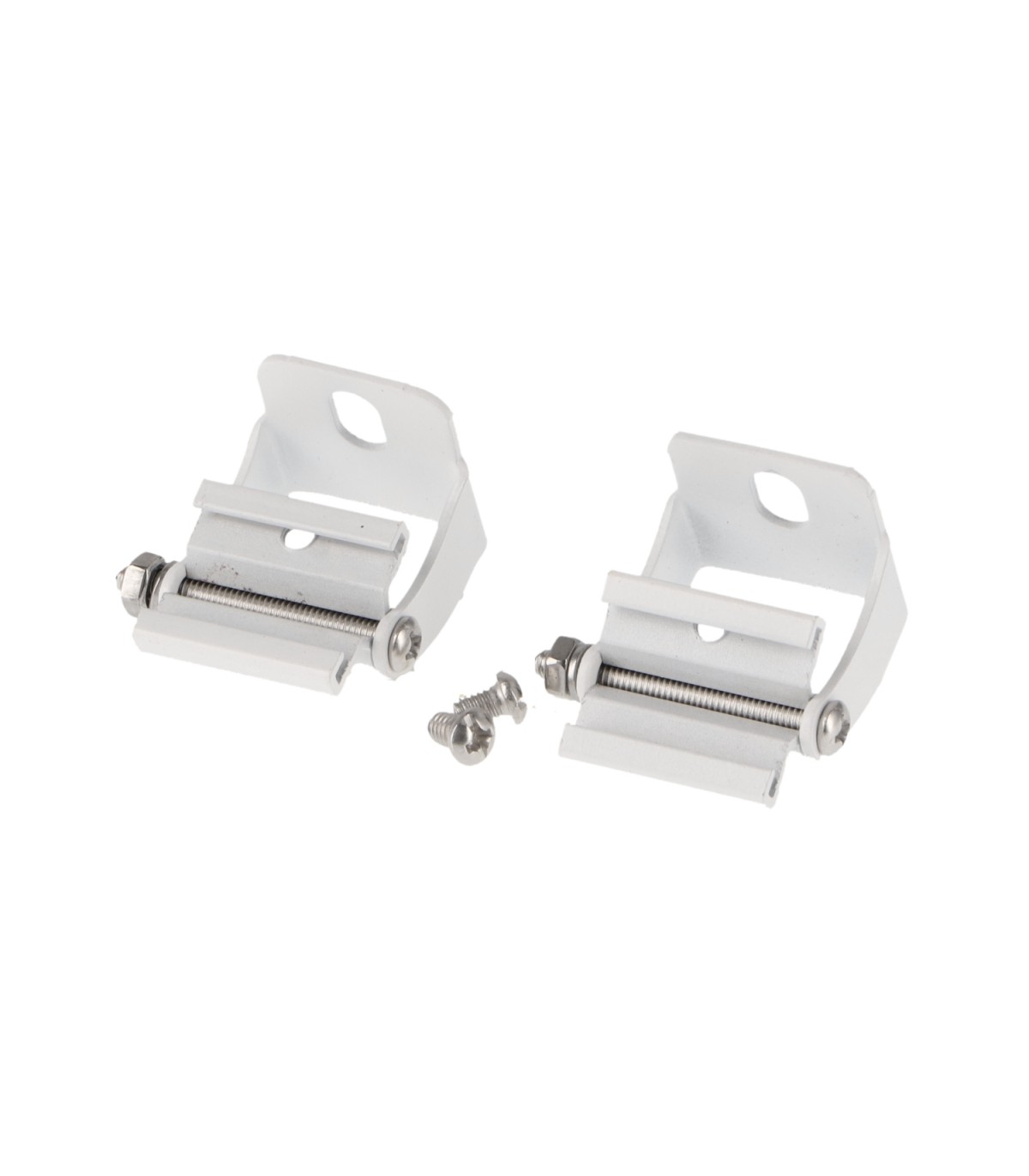 Pack 2 Clip de Sujeción Blanco Para Perfil LM3699