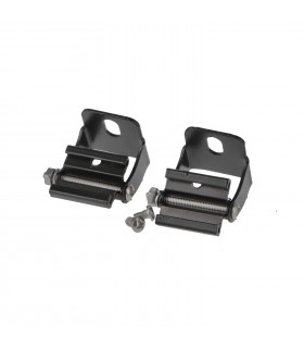 Pack 2 Clip de Sujeción Negro Para Perfil LM3698