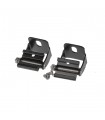 Pack 2 Clip de Sujeción Negro Para Perfil LM3698