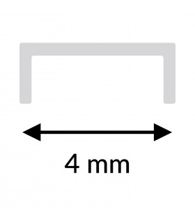 Funda Difusor de Silicona Para Perfil Lm3843 -40 Metros-